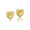 Agape Heart Stud Earrings