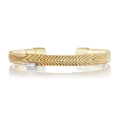 Baguette Feelings Cuff Bracelet