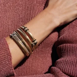 Baguette Feelings Cuff Bracelet