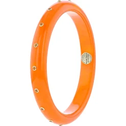 Bakelite Bangle with Citrine