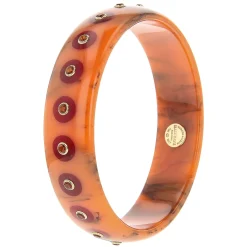 Bakelite Bangle with Citrine