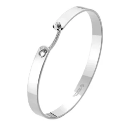Business GM Bangle in White Gold