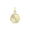 Carpe Diem Pendant in Yellow Gold