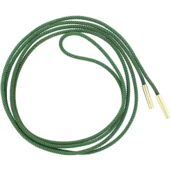 Cording Necklace in Olive Green with Yellow Gold