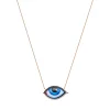 Diamond Grand Bleu Necklace in Rose Gold