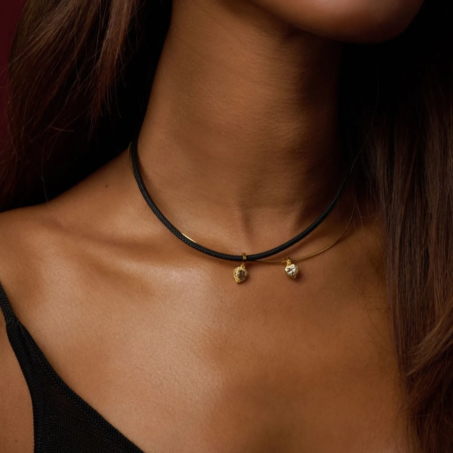 Fancy Color Yellow Heart Halo Charm