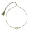 Green Amethyst Chota Cord Necklace