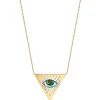 Isida Petit Vert Necklace in Plain Yellow Gold