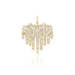 Large Diamond Fringe Charm