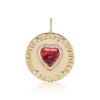Large Pink Tourmaline Greek Love Charm