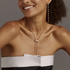 Latch Charm Full Diamond in Rose Gold