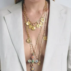 Long Lien Or Necklace in Yellow Gold