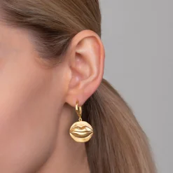 Love Me Huggies in Yellow Gold