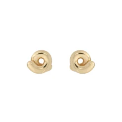 Mini Tarallo Earrings in Yellow Gold