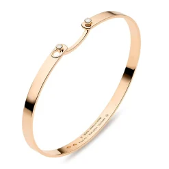 Monday Morning Mood Bangle in Rose Gold