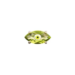 Peridot Fortuneye Stud