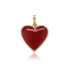 Red Amortentia Enamel Heart Charm