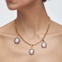 Short Lien Or Necklace in Yellow Gold