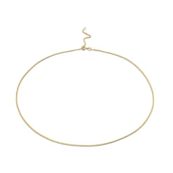 Van Nano Heart Chain in Yellow Gold