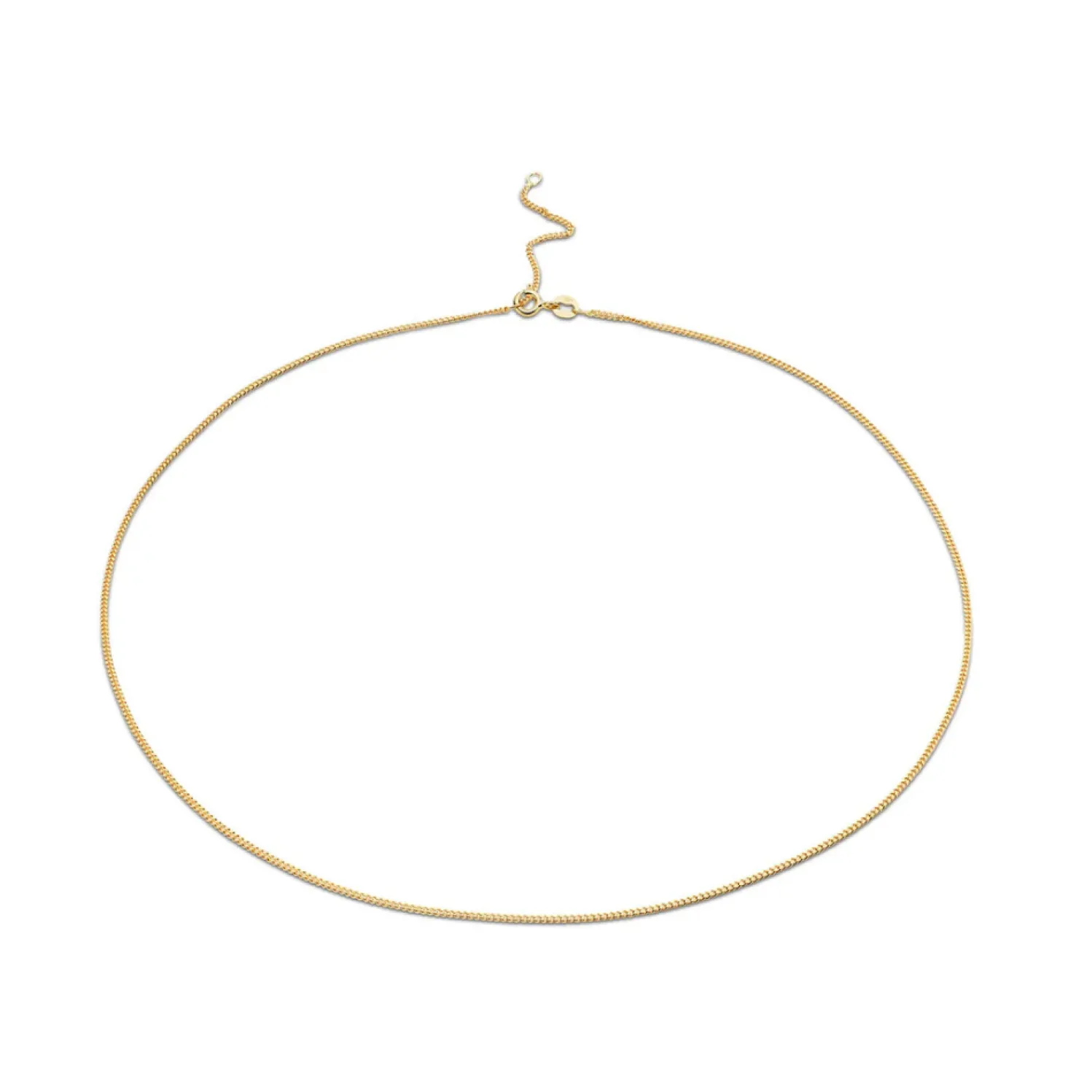 Van Nano Heart Chain in Yellow Gold